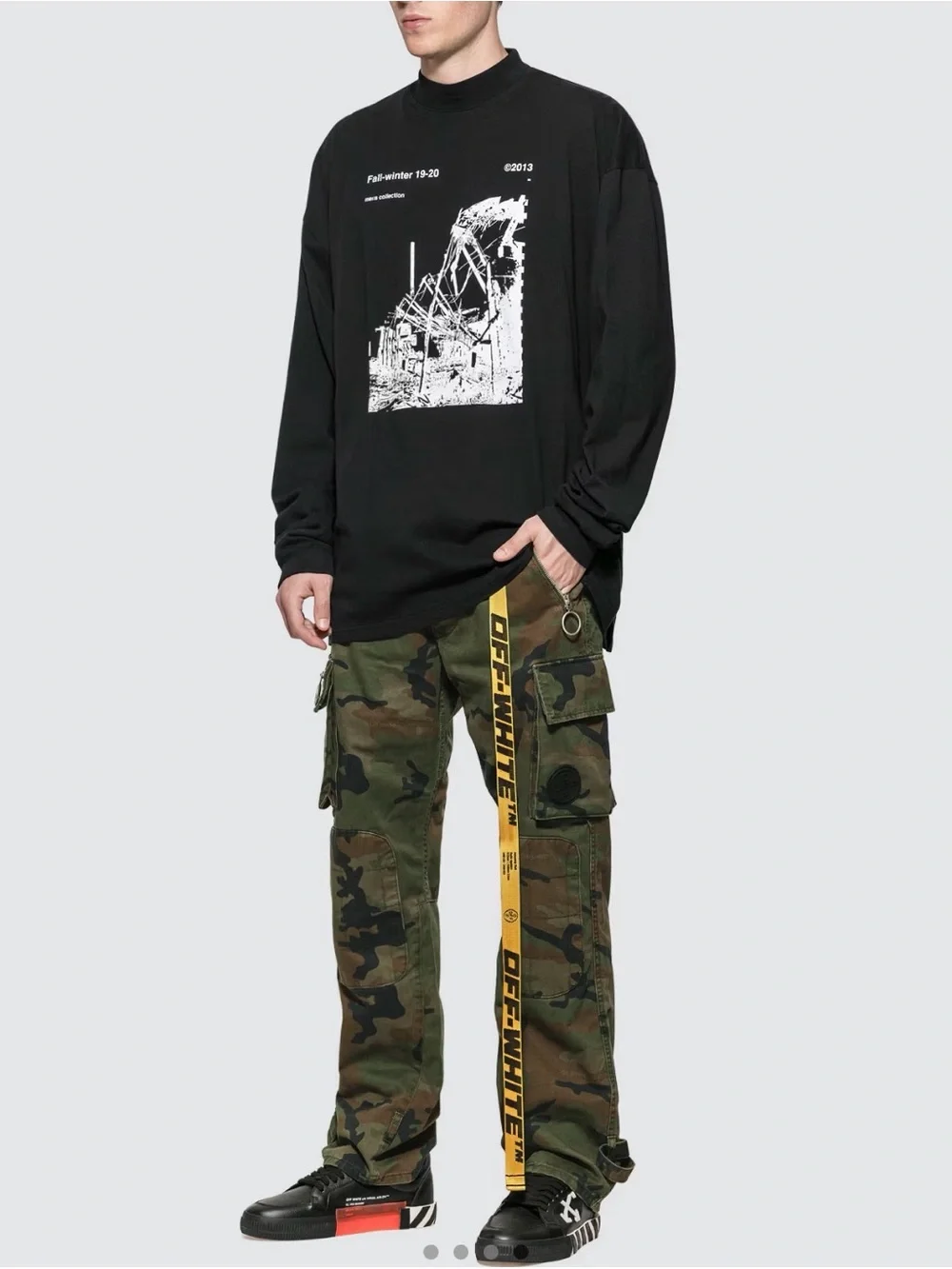 Mini 2.0 Industrial Belt off white belt